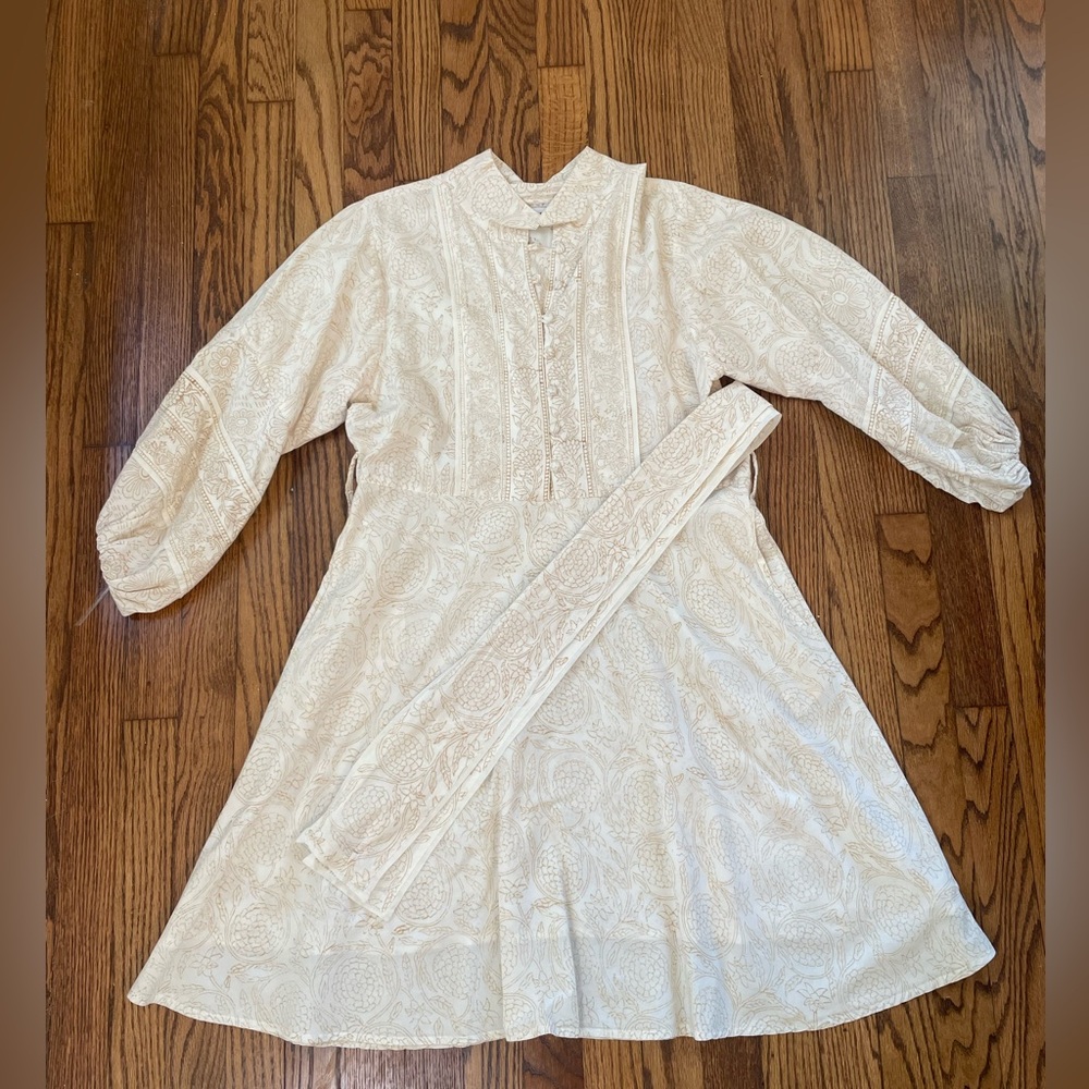 Sue Sartor Flounce Shorty Dress